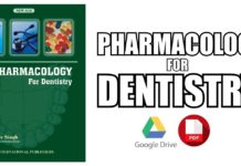 Pharmacology for Dentistry PDF