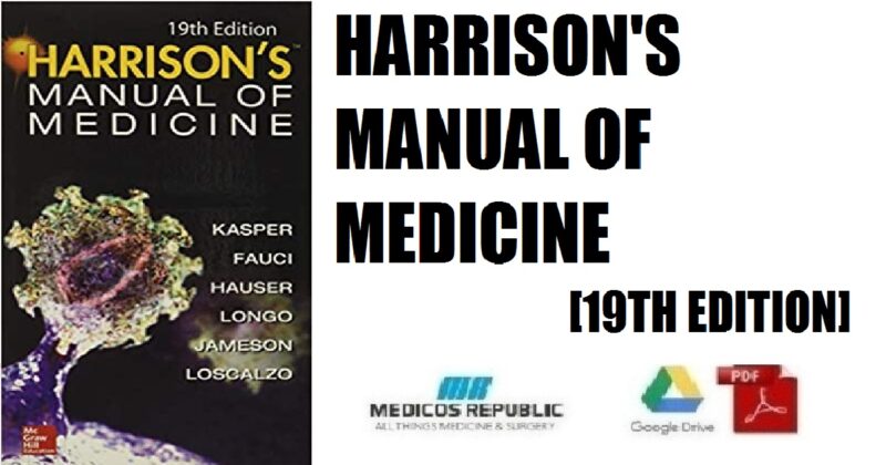 Harrisons Manual Of Medicine 19th Edition PDF Free Download