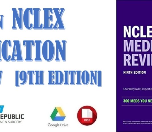 NCLEX Medication Review (Kaplan Test Prep) 9th Edition PDF