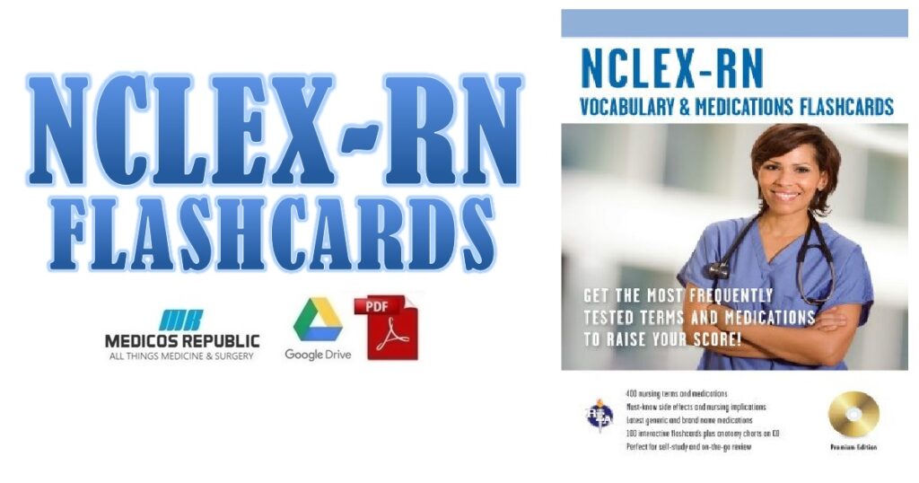 NCLEX-RN Vocabulary And Medications Flashcards PDF Free Download