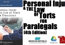 Personal Injury and the Law of Torts for Paralegals 4th Edition PDF