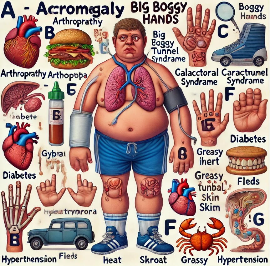 Acromegaly Mnemonic